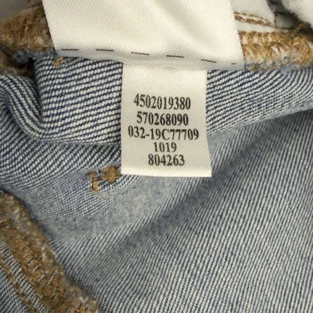 Chicos‎ Secret Stretch Denim Jegging Womens Size 6R Comfort Waist Pockets - Picture 6 of 13